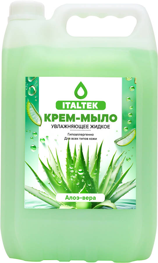 ITALTEK - Жидкое крем-мыло "Алоэ вера" (5000мл) /4